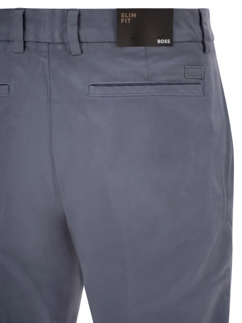 BOSS Skinny chino Blauw