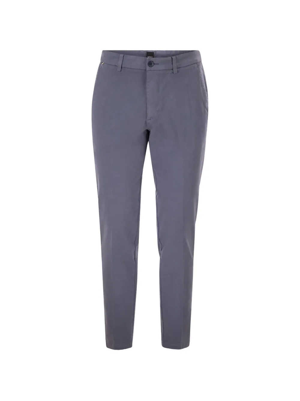 BOSS slim-fit chino trousers - Blau
