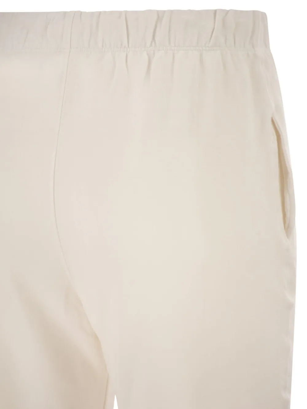Majestic Filatures Trainingsbroek met trekkoordtaille Beige