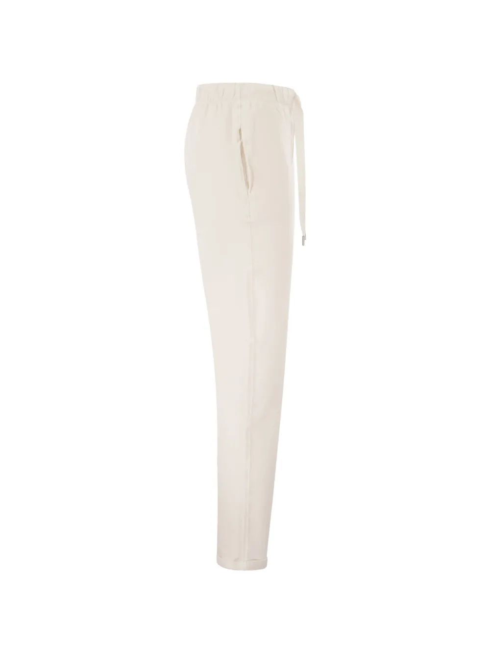 Majestic Filatures Trainingsbroek met trekkoordtaille Beige