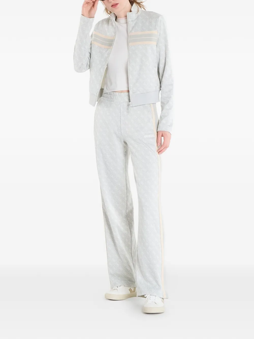 GUESS USA Jack met logoprint Grijs