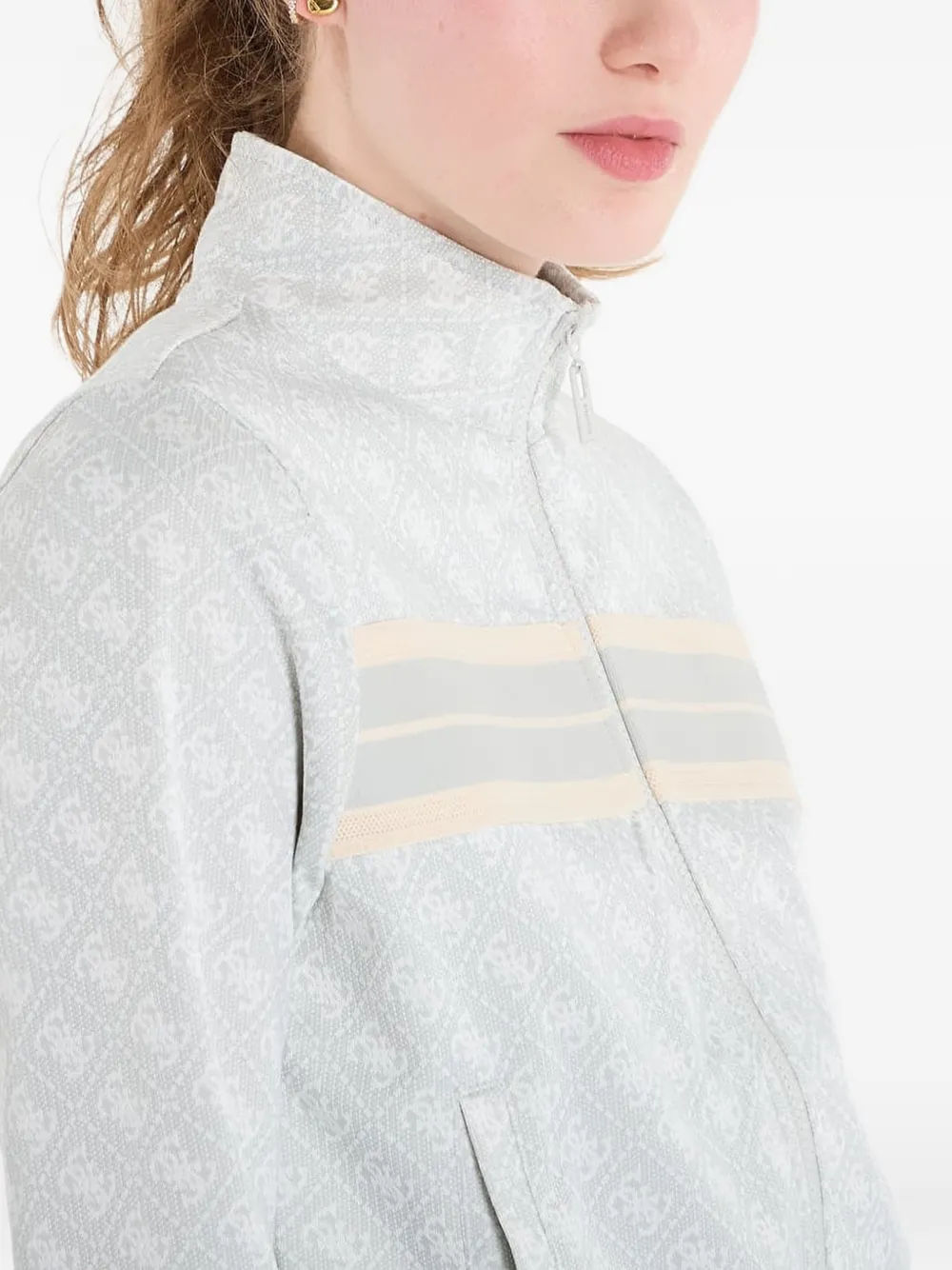 GUESS USA Jack met logoprint Grijs