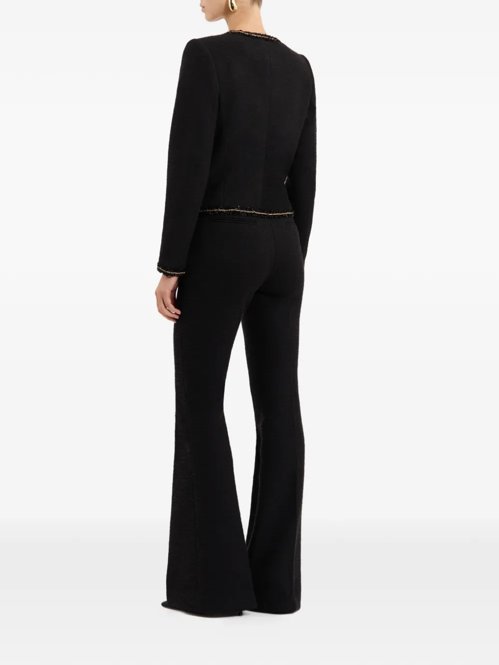 Rebecca Vallance Jack met print Zwart