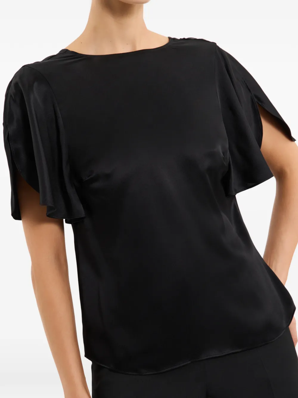 Rebecca Vallance Alina top Zwart