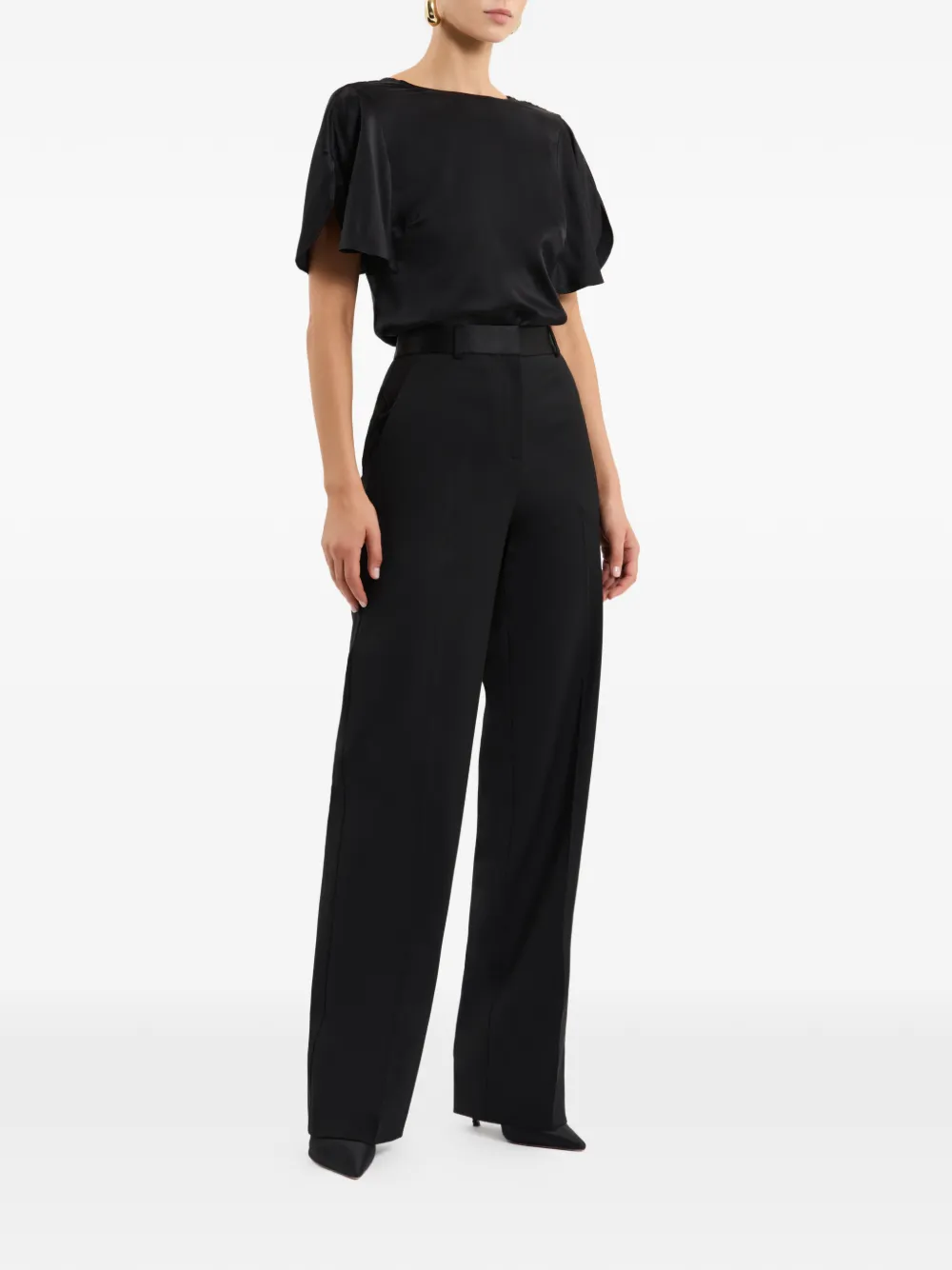 Rebecca Vallance Alina top Zwart