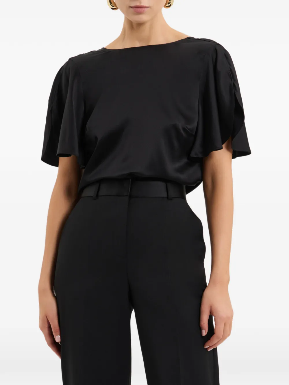Rebecca Vallance Alina top Zwart