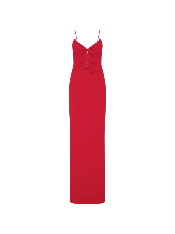 rebecca vallance red bow dress Cameron Gown