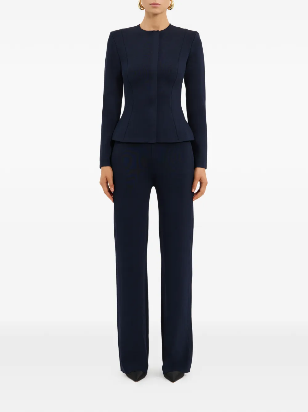 Rebecca Vallance Perach gebreide broek Blauw