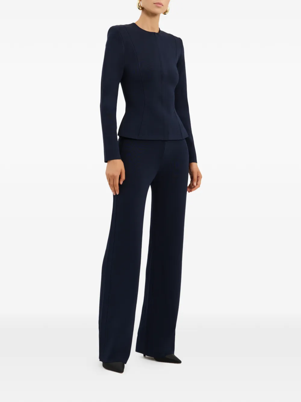 Rebecca Vallance Perach gebreide broek Blauw