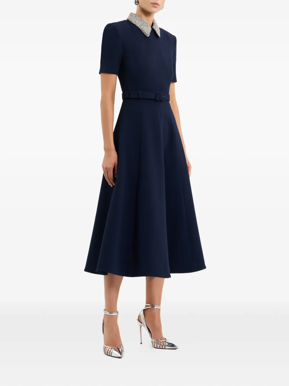 Rebecca Vallance Xena midi-jurk Blauw
