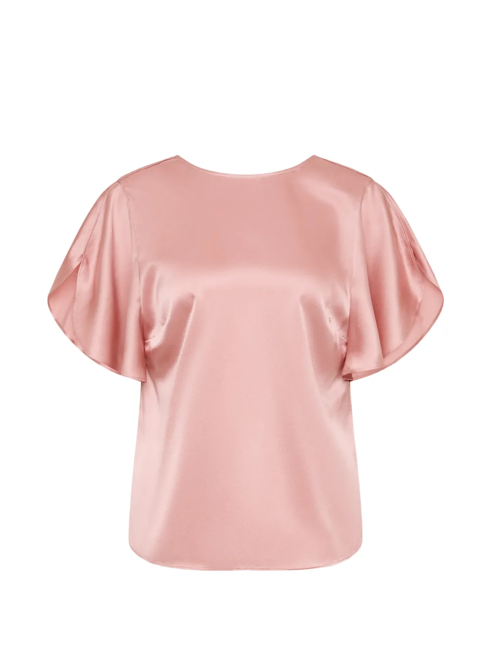 Rebecca Vallance Alina flutter-sleeve blouse - Rosa