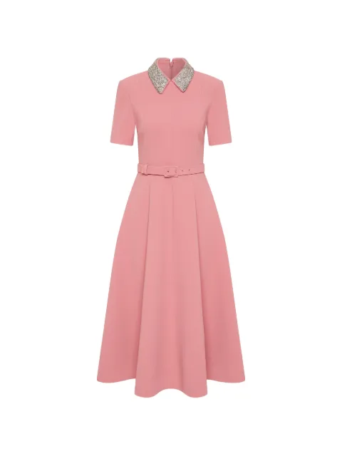 Rebecca Vallance Xena short-sleeve midi dress