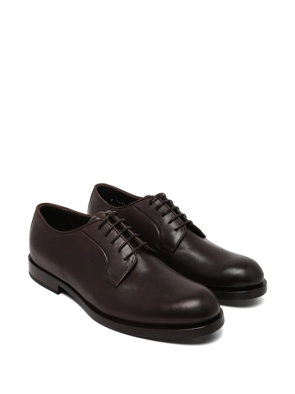 Fabi logo-debossed leather derby shoes Bruin