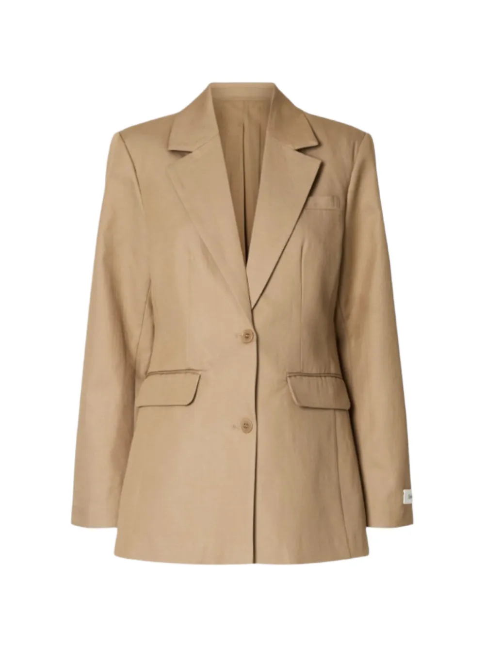SELECTED Blazer monopetto con revers a lancia - Toni neutri