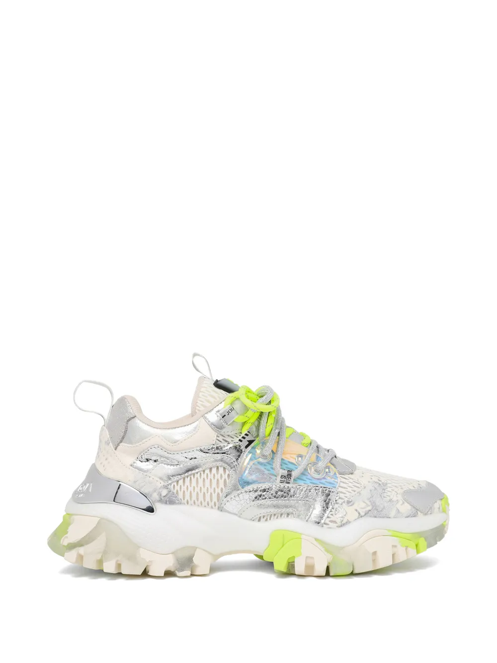 JOIA PARIS lace-up-fastening sneakers - Nude