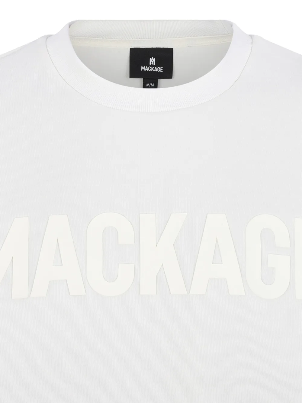  Mackage Jersey Con Logo Estampado - Neutro 