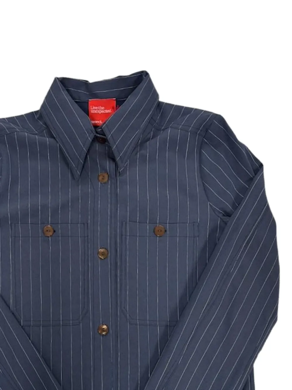  Merci Traje A Rayas Diplomáticas - Azul 
