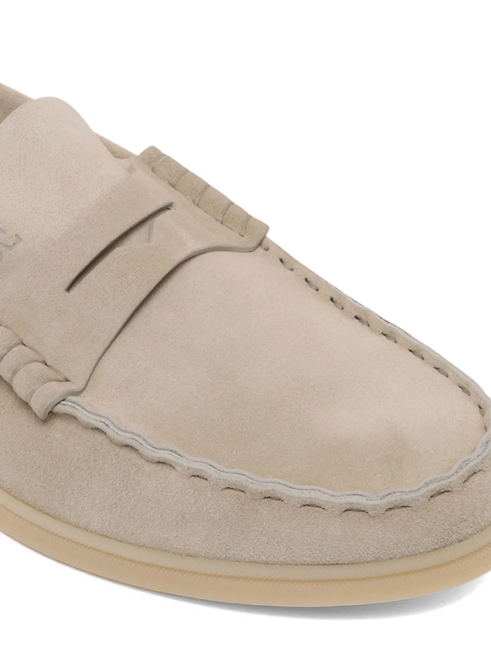 Fabi penny-slot loafers Beige