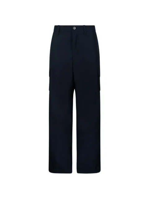 Stone Island pantalones cargo con parche del logo