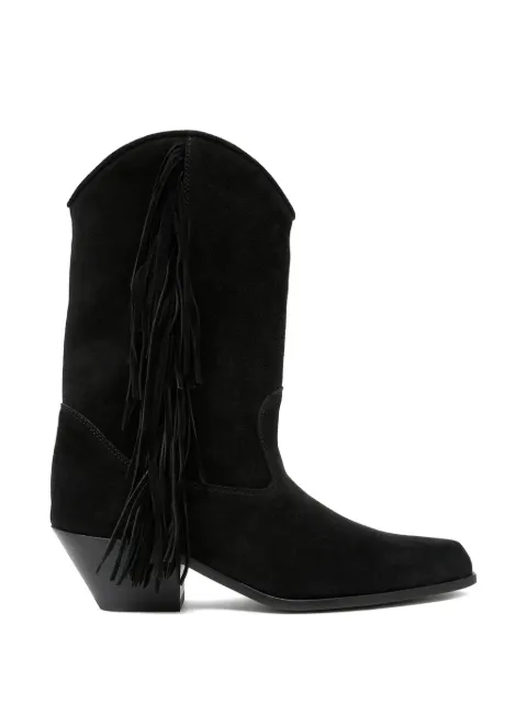 Vic Matie Dallas fringe-detail suede boots