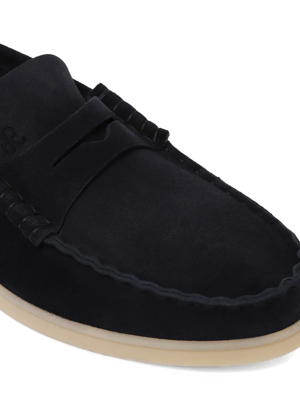 Fabi Monaco suede loafers Blauw