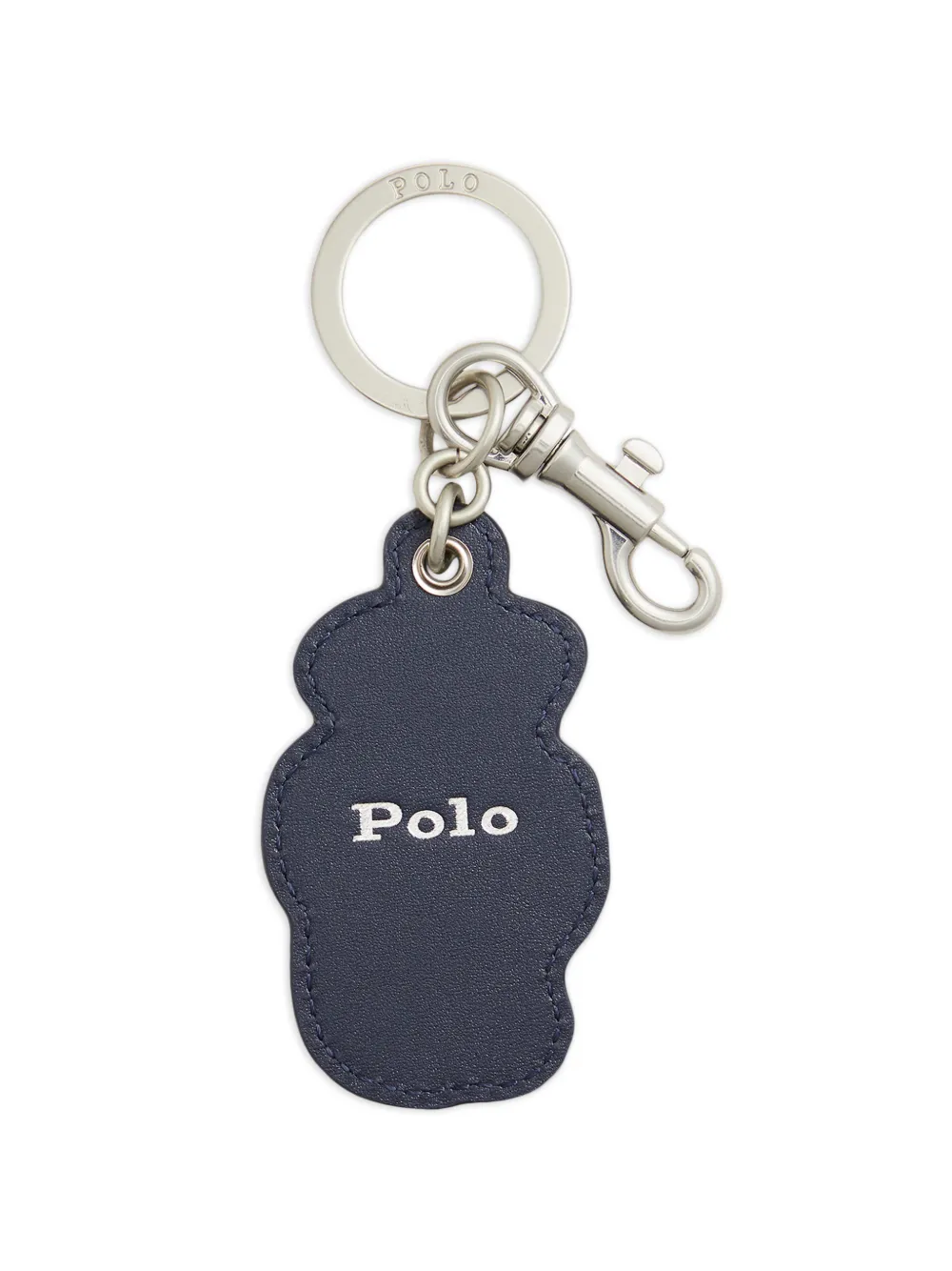 Polo Ralph Lauren Polo Bear leren sleutelhanger Blauw