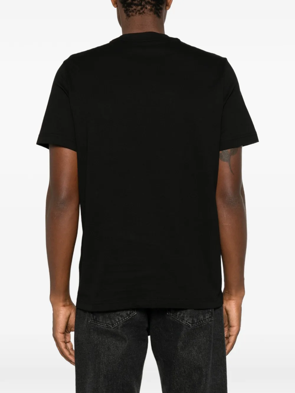 Moncler T-shirt met logopatch Zwart