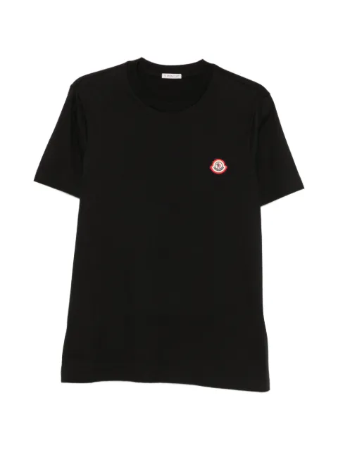 Moncler logo-patch crew-neck T-shirt