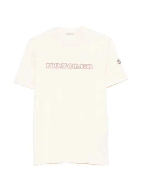 Moncler t-shirt à logo brodé