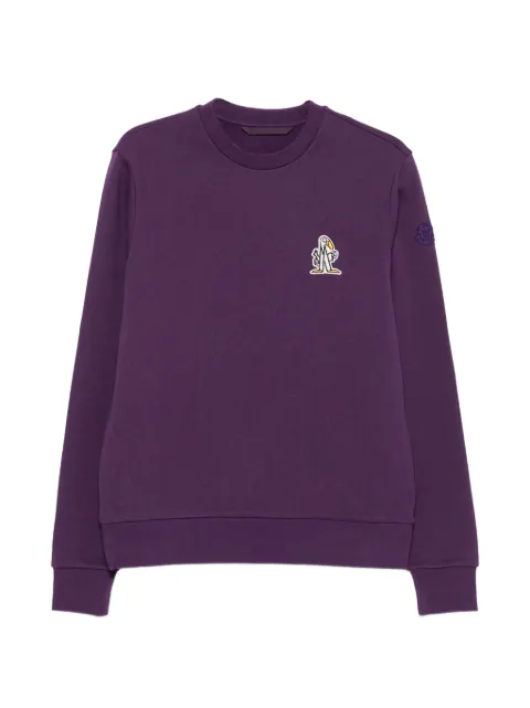 Moncler logo-patch sweater