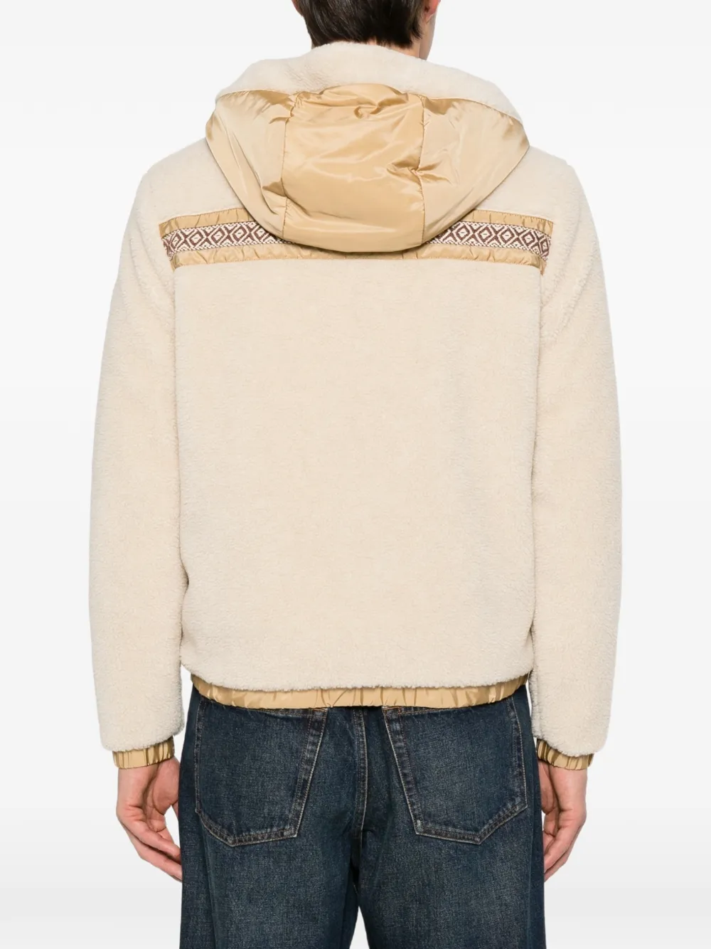Moncler Vest met capuchon Beige