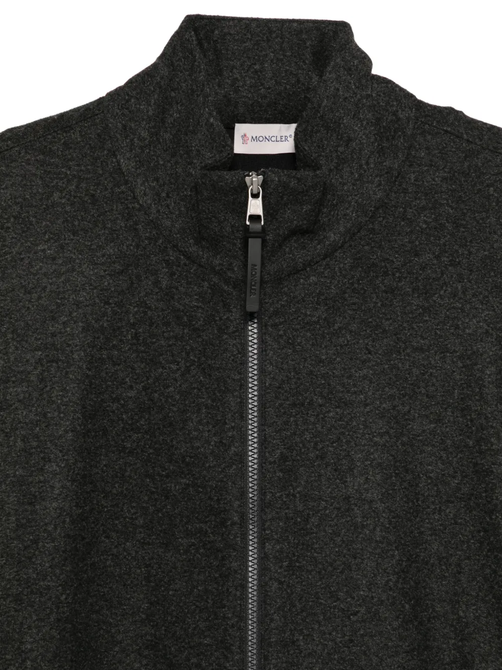 Moncler Bomberjack met rits Grijs