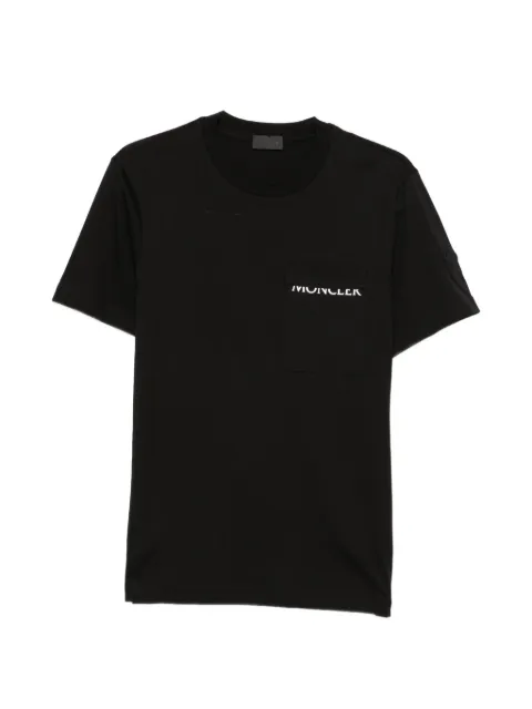 Moncler logo-print patch-pocket T-shirt