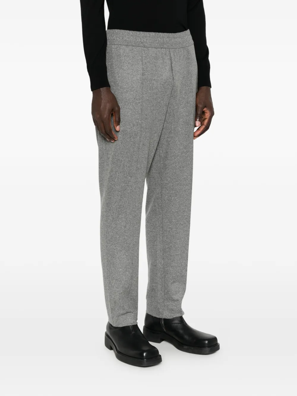 Moncler elasticated-waistband track pants Grijs