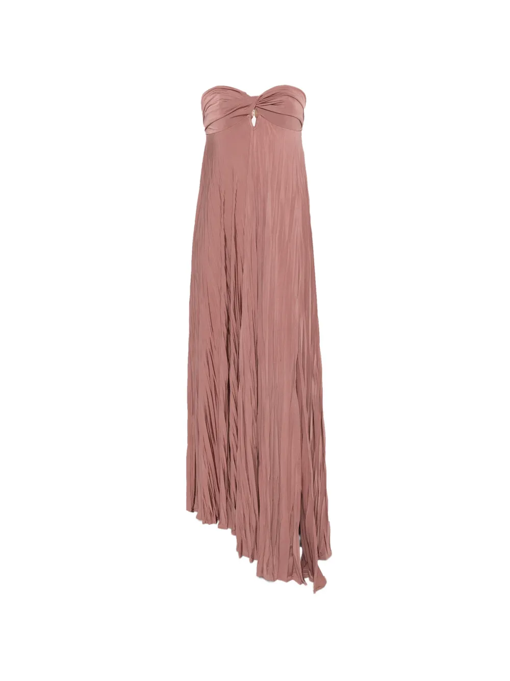 RAME crinkled-finish strapless maxi dress - Rosa