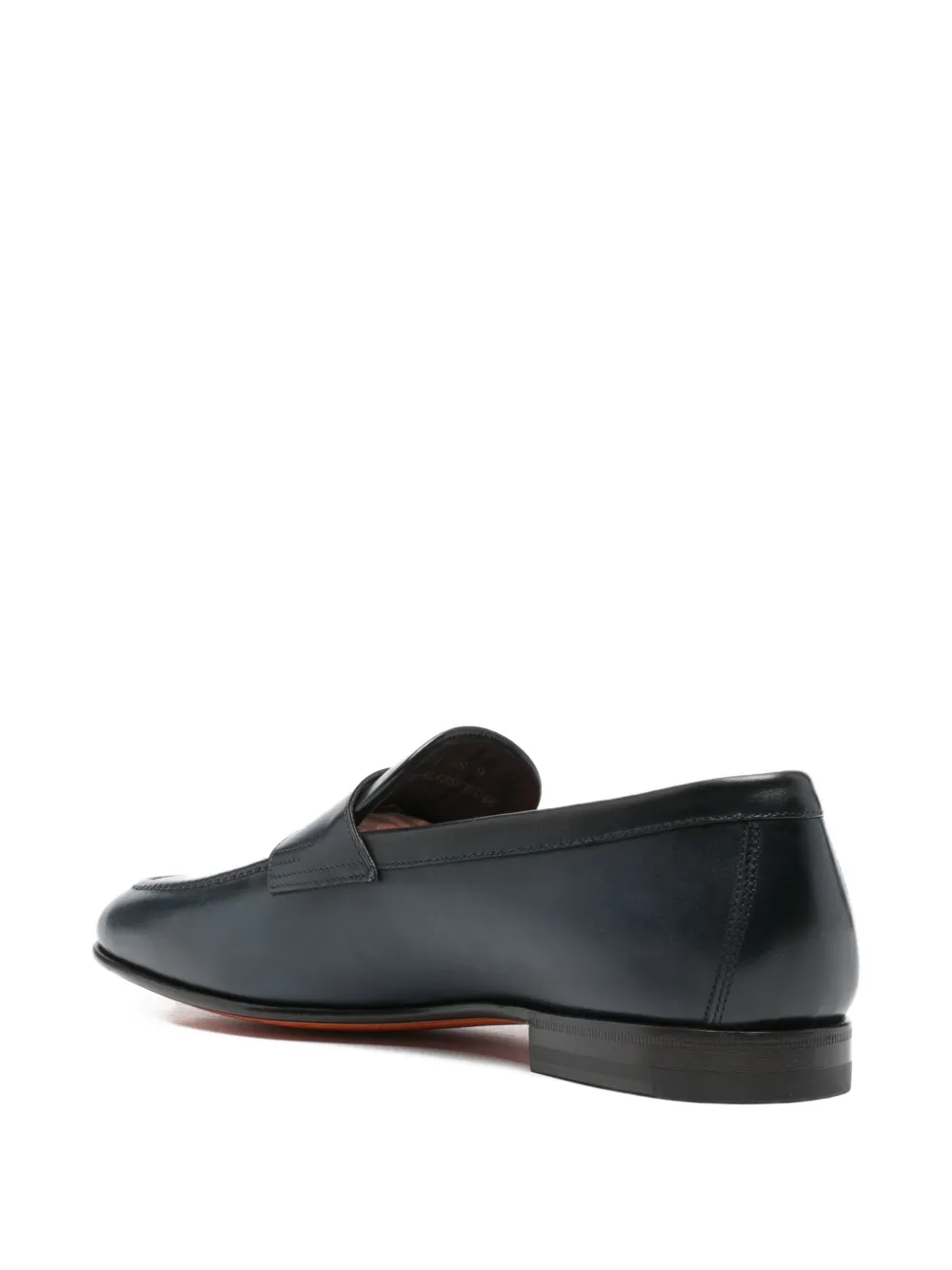 Santoni Carlos penny loafers Blauw