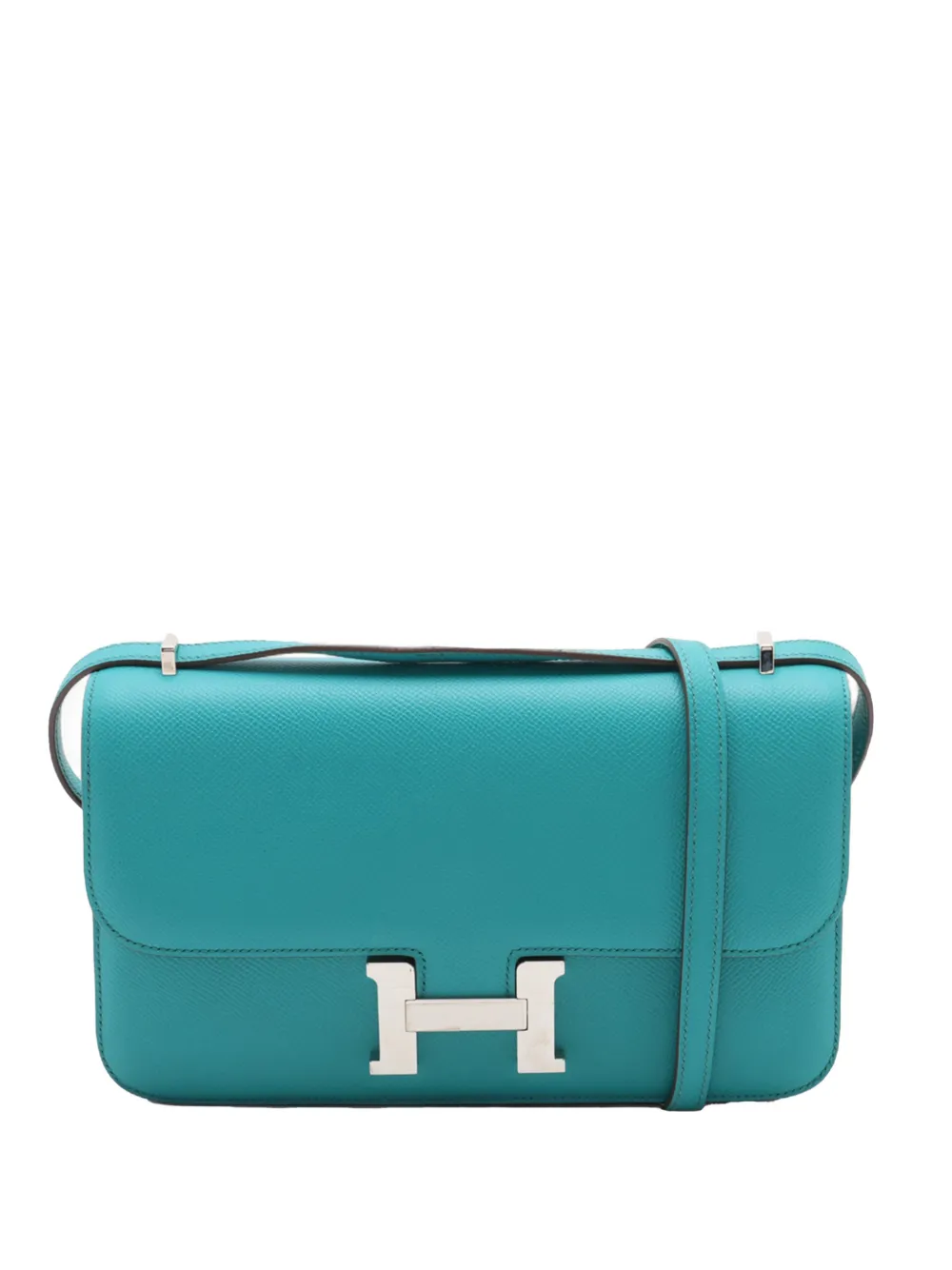 Hermès Pre-Owned 2012 Epsom Constance Elan 25 crossbody bag - Blue