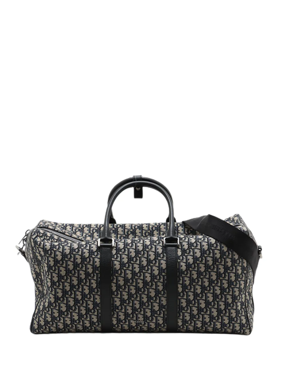 Christian Dior Pre-Owned 2021-2026 Oblique Canvas Lingot 50 travel bag - Blau