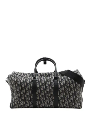 Christian Dior Pre-Owned 2021-2026 Oblique Canvas Lingot 50 Travel