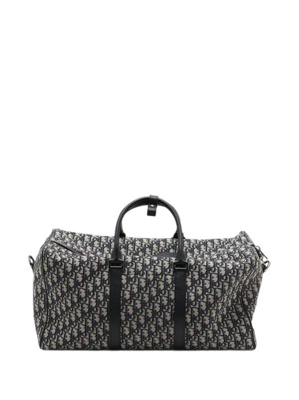 Christian Dior Pre-Owned 2021-2026 Oblique Canvas Lingot 50 Travel
