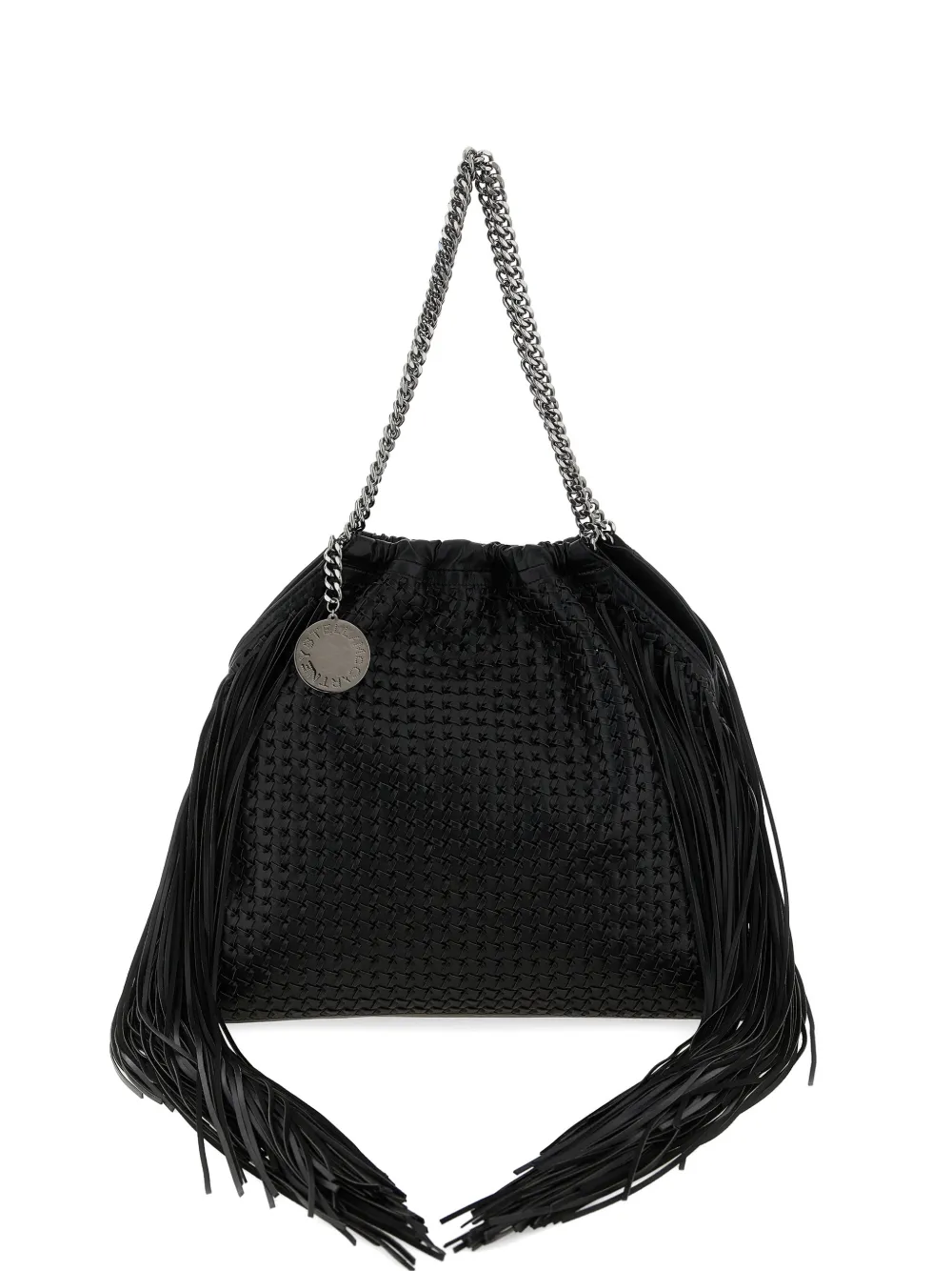 Stella McCartney medium Falabella fringe-trimmed tote bag - Nero