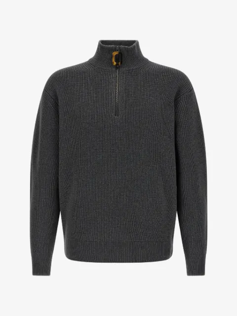 JW Anderson pull en maille nervurée à col zippé