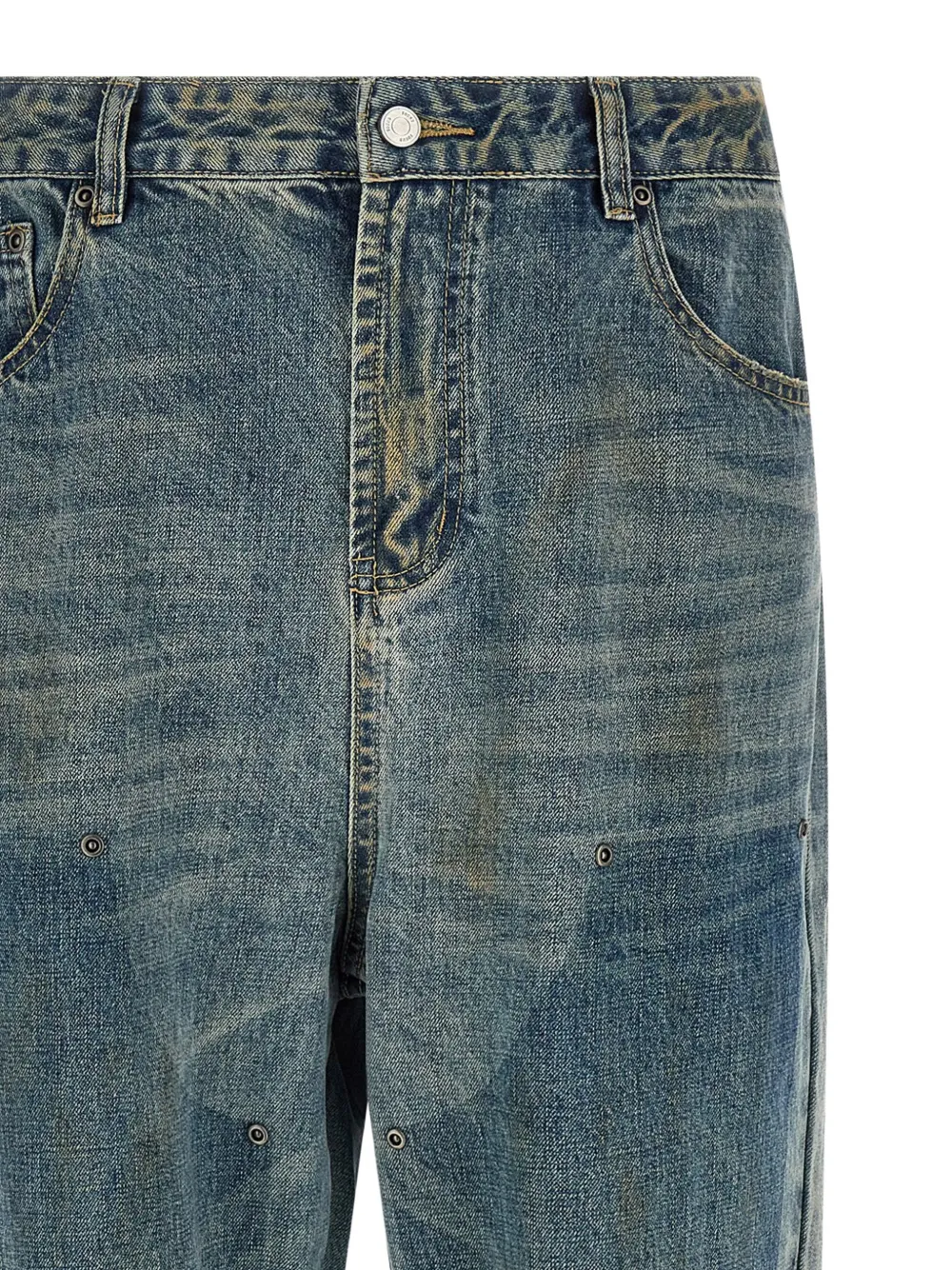  Found Vaqueros Double Knee Carpenter - Azul 