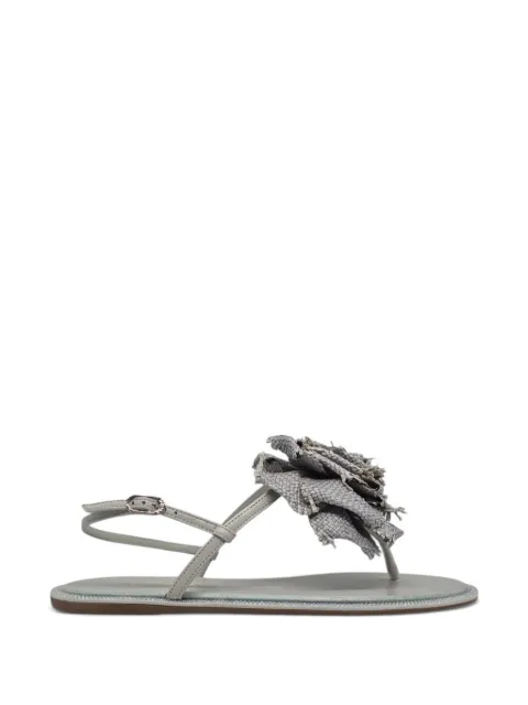Le Silla sandalias con apliques florales y detalles de cristal