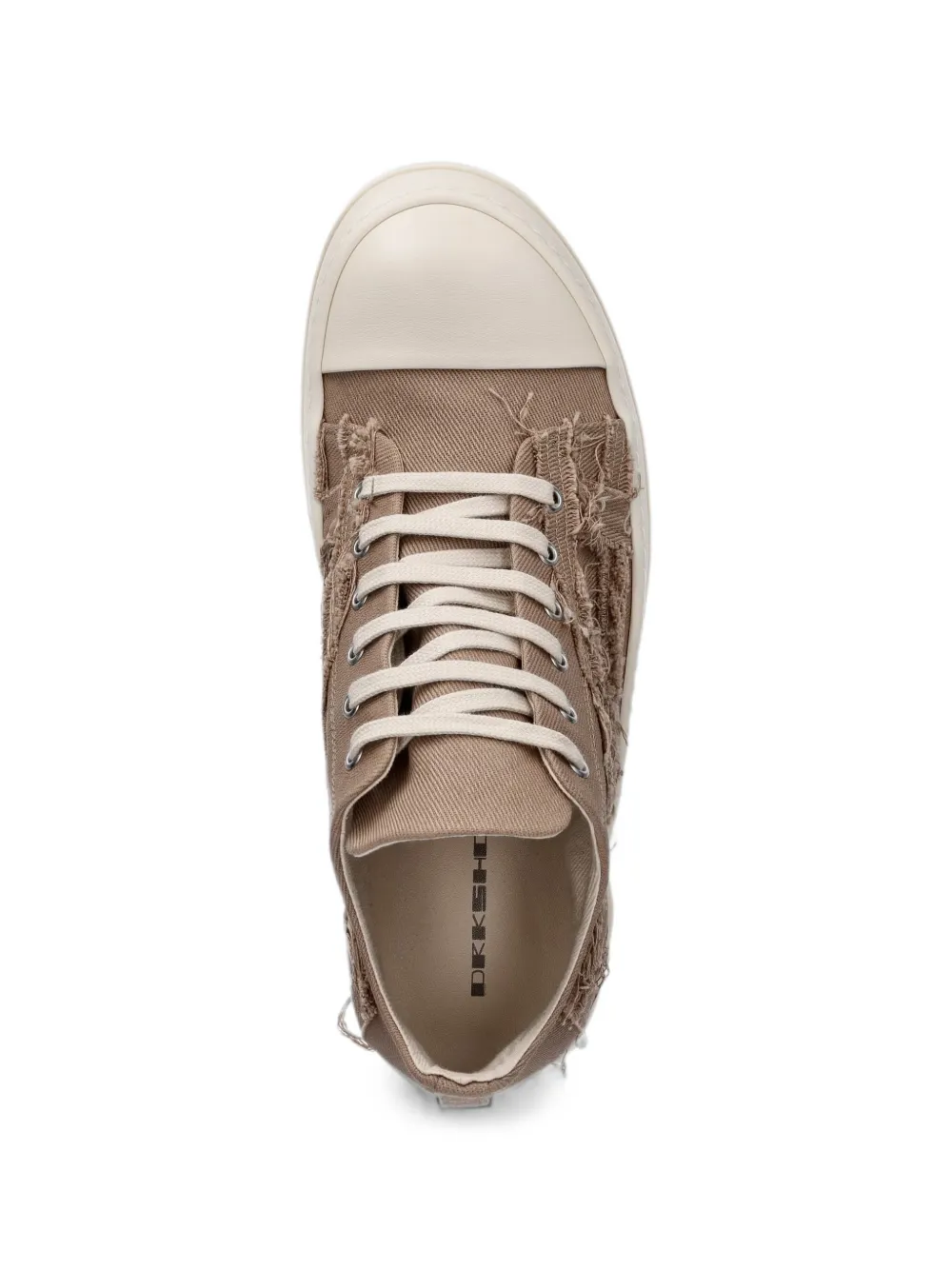 Rick Owens DRKSHDW distressed low-top sneakers Bruin