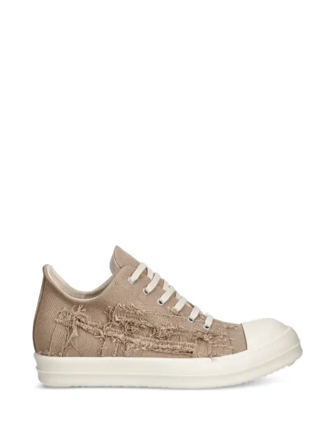 Rick Owens DRKSHDW distressed low-top sneakers