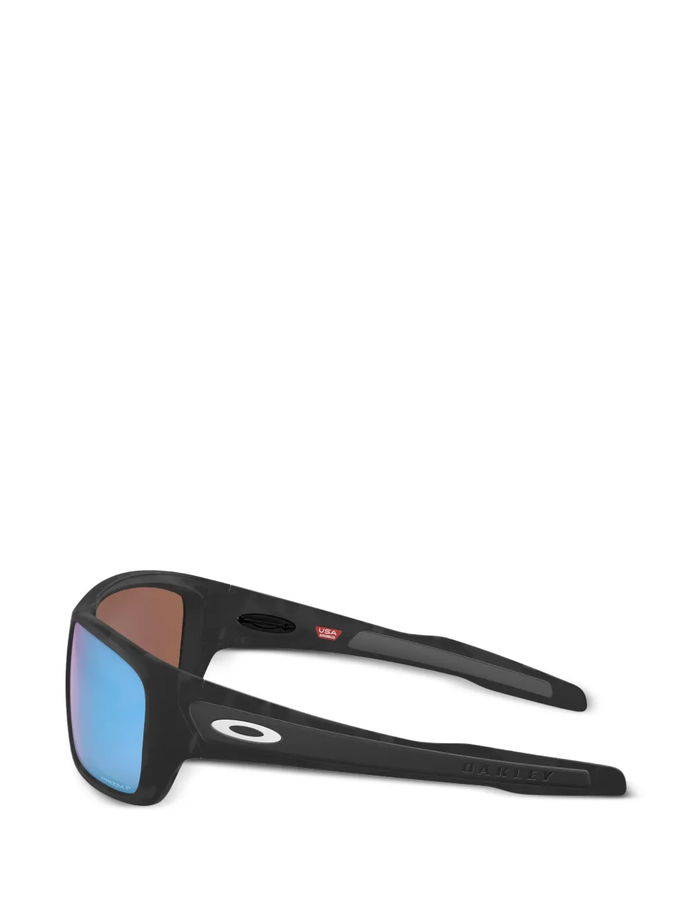 Oakley Turbine zonnebril met rechthoekig montuur Zwart