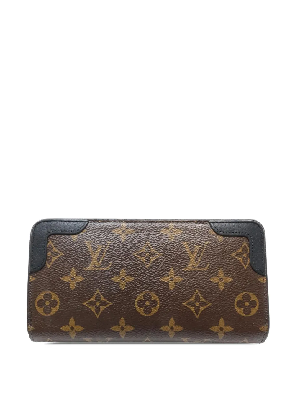Louis Vuitton Pre-Owned 2018 Monogram Retiro Zippy Wallet long wallets - Nero