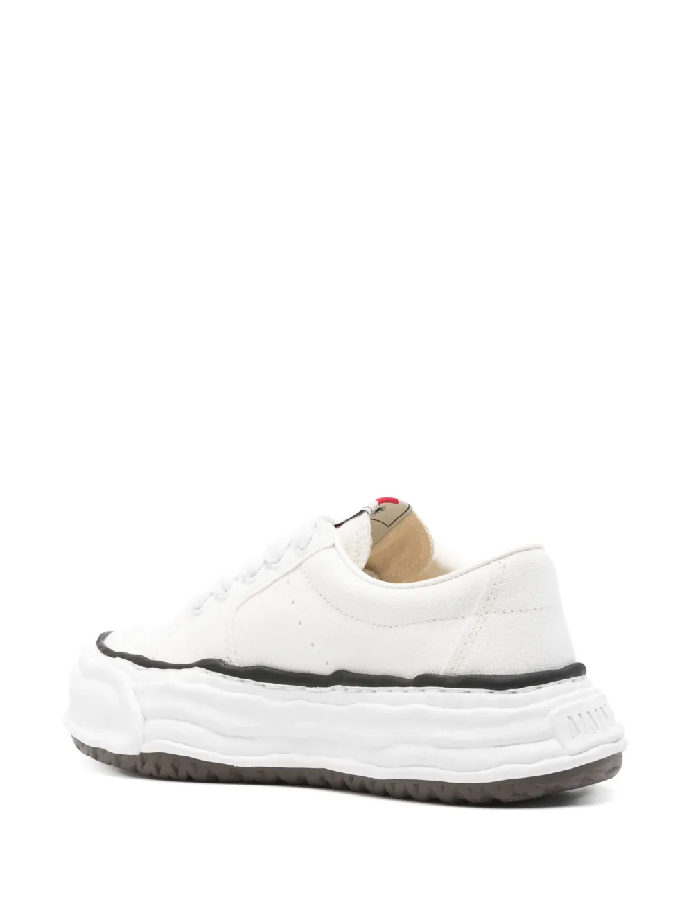 Maison MIHARA YASUHIRO lace-up sneakers Wit