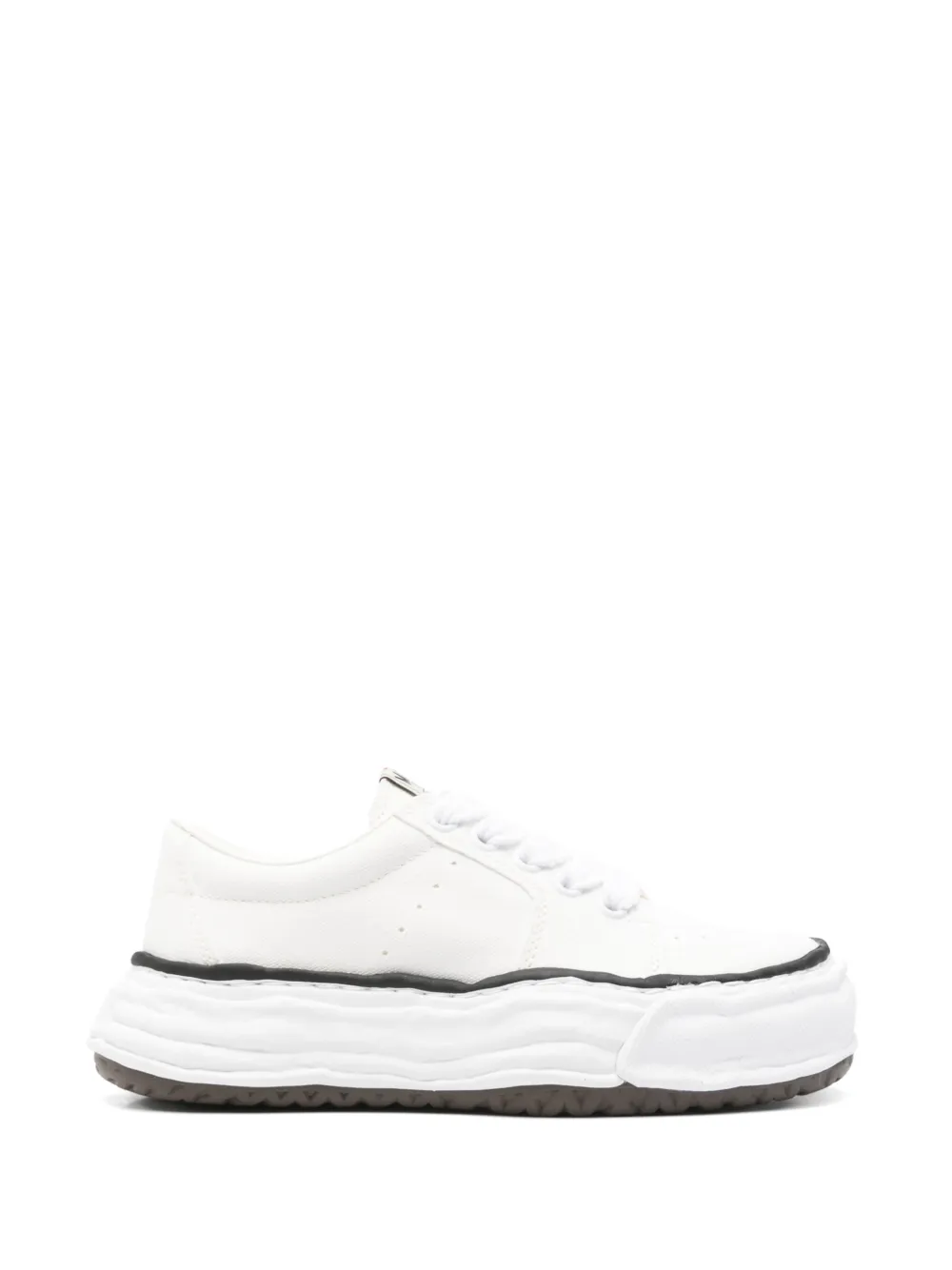 Maison MIHARA YASUHIRO lace-up sneakers - Weiß